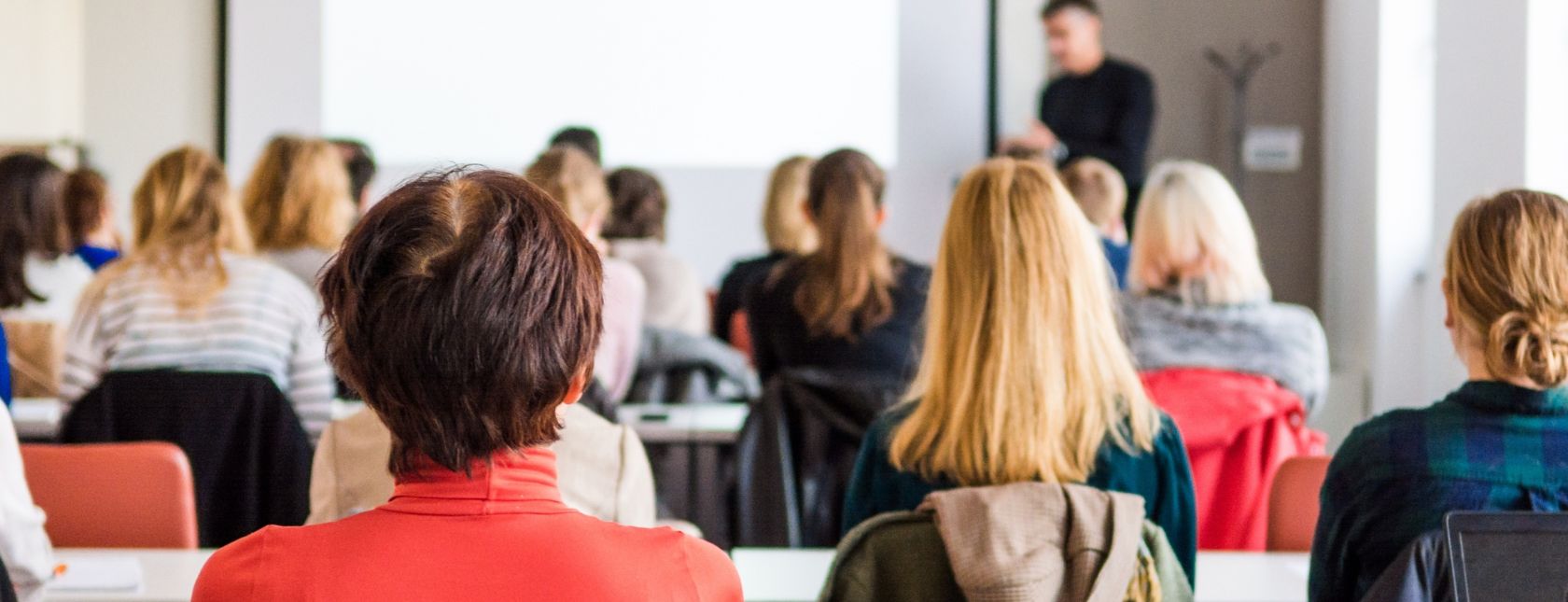 Classroom at business conference