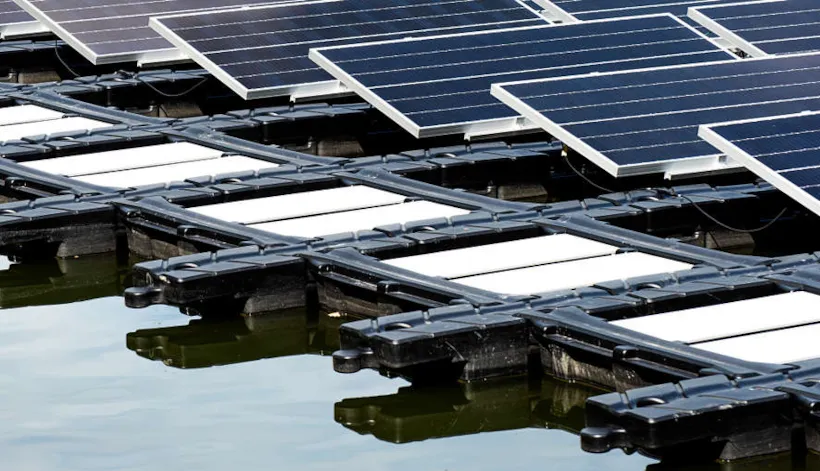 Floating solar project for Singapore