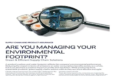 Green & Efficient Supply Chain Solutions