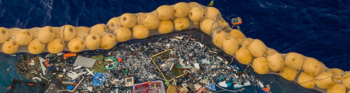 plastic in the ocean